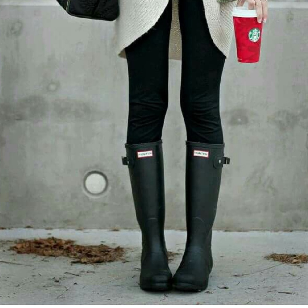 ❗️SOLD❗️Hunter boots, Navy, Tall